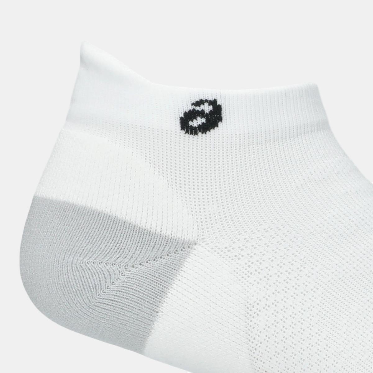 Meias Baixas de Ténis Unissexo Lightweight Court+ Tennis Low Cut Sock Branco-3