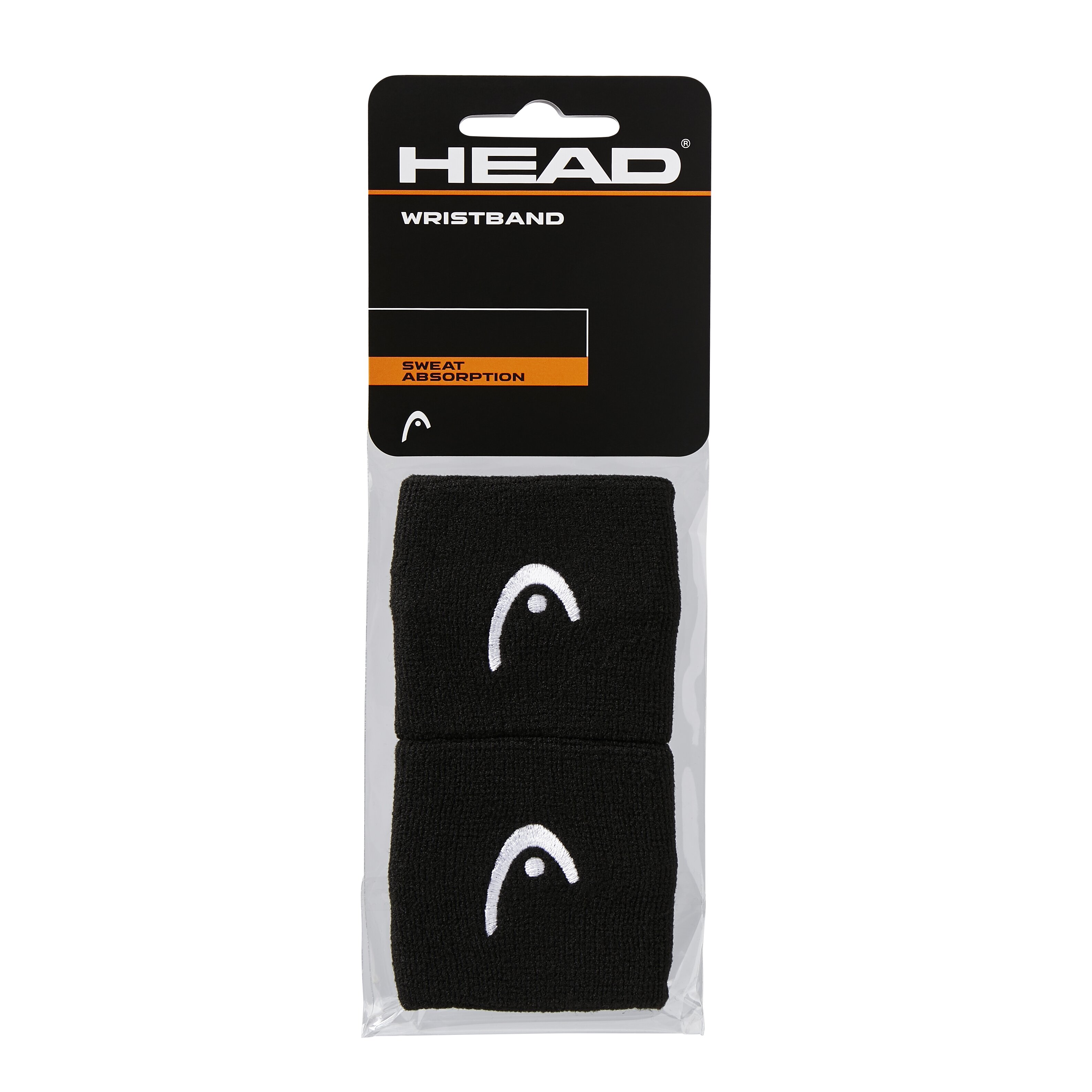 Punhos elásticos Wristband 2.5'' Preto-1