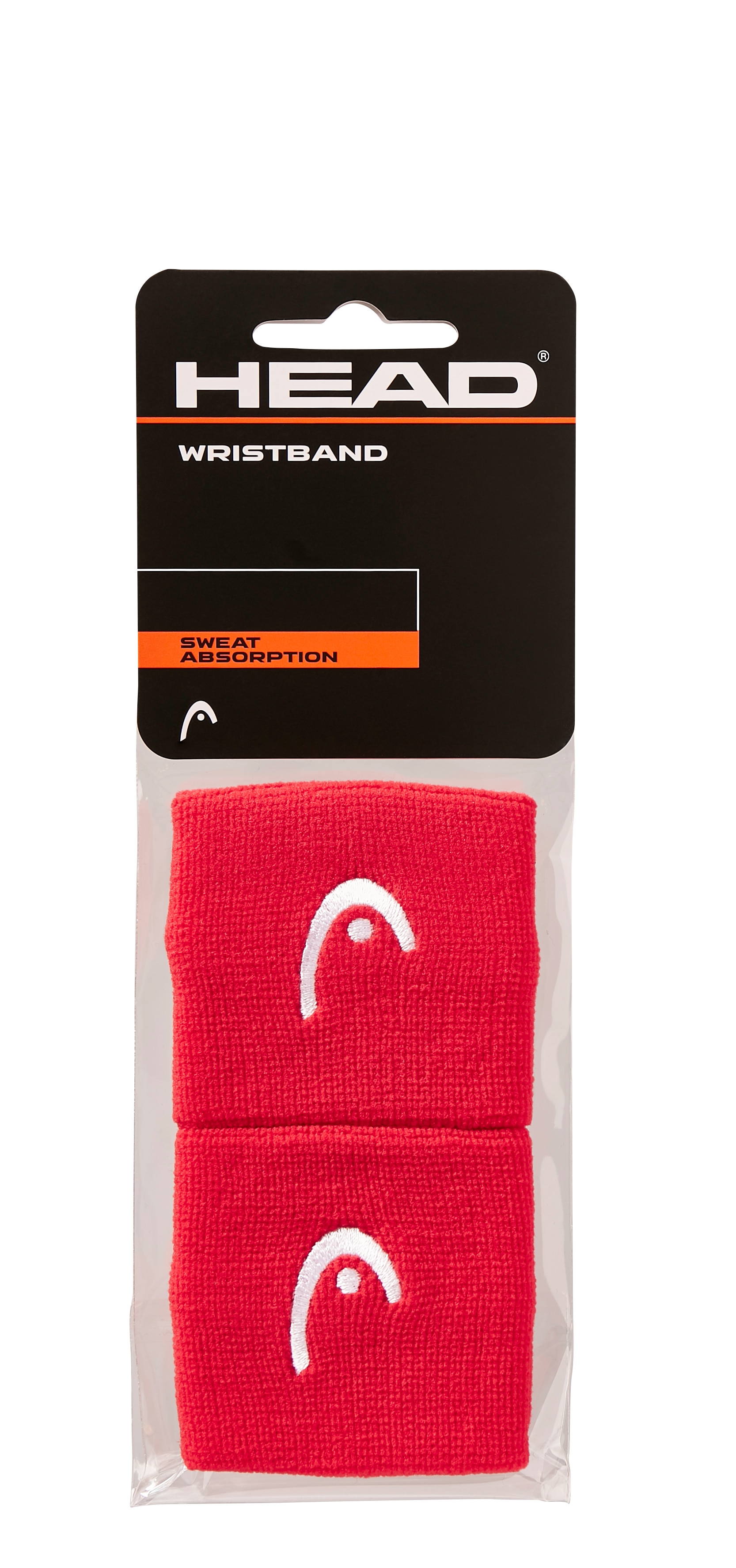 Punhos elásticos Wristband 2.5'' Vermelho-1
