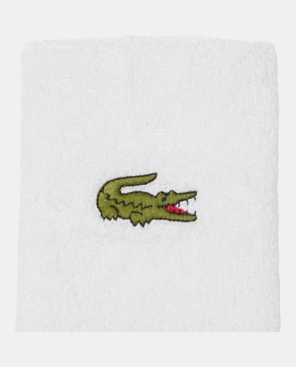 Muñequera de Tenis Unisex Lacoste - Blanco Blanco-2
