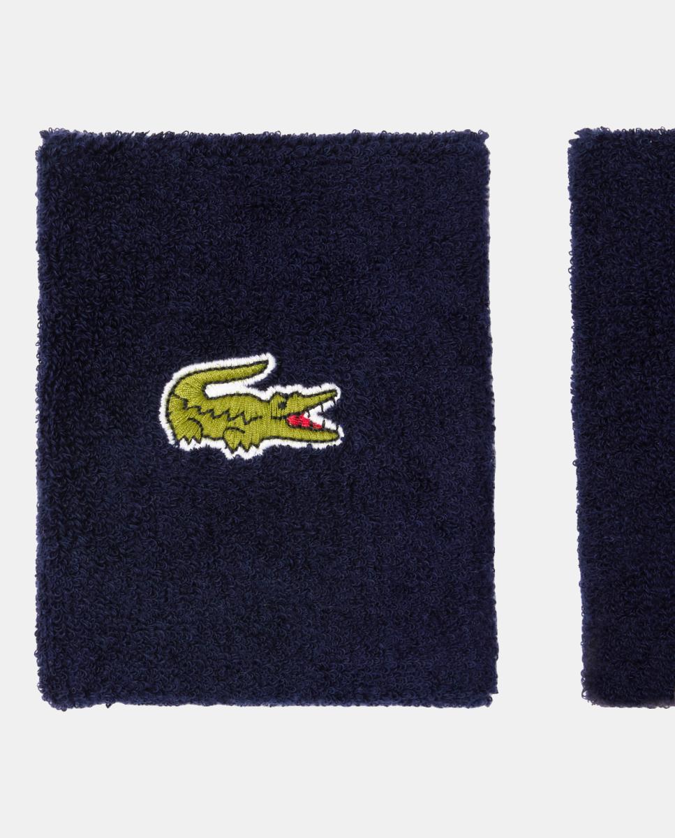 Muñequera de Tenis Unisex Lacoste - Azul marino Azul marino-2