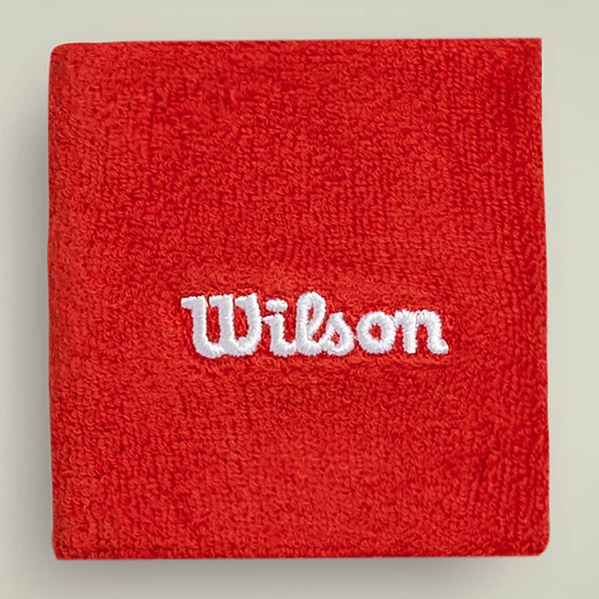 Pulso Elástico Terry Logo Wristband Vermelho-1