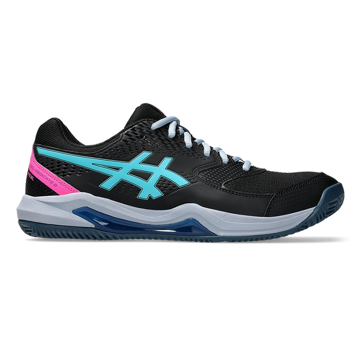 Sapatilhas de Padel de Homem Gel-Dedicate 8 Padel Preto / Azul-1
