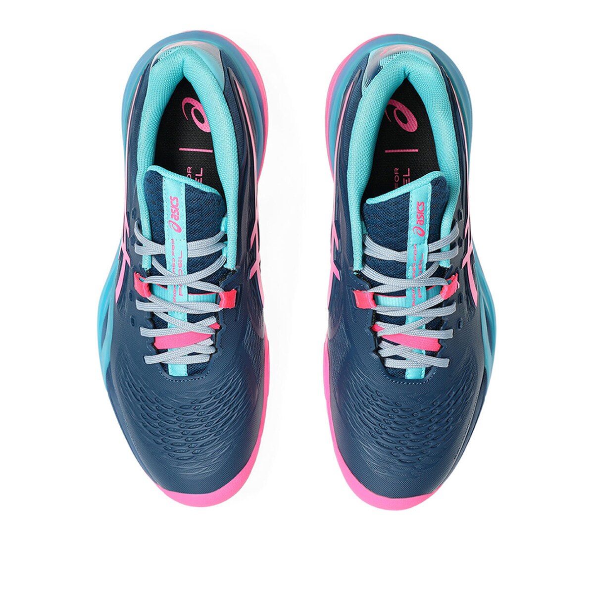 Sapatilhas de Padel de Homem Gel-Resolution X Padel Azul / Rosa-3