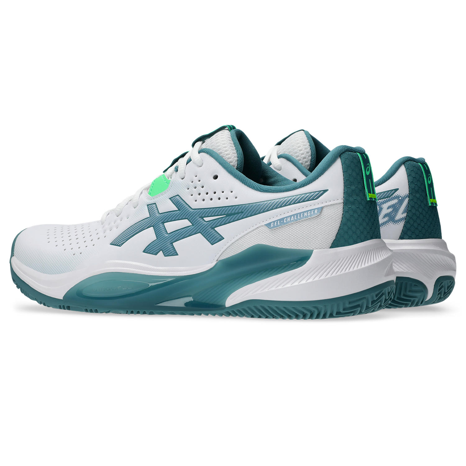 Sapatilhas de Padel de Homem Gel-Challenger 15 Padel Branco / Verde-4
