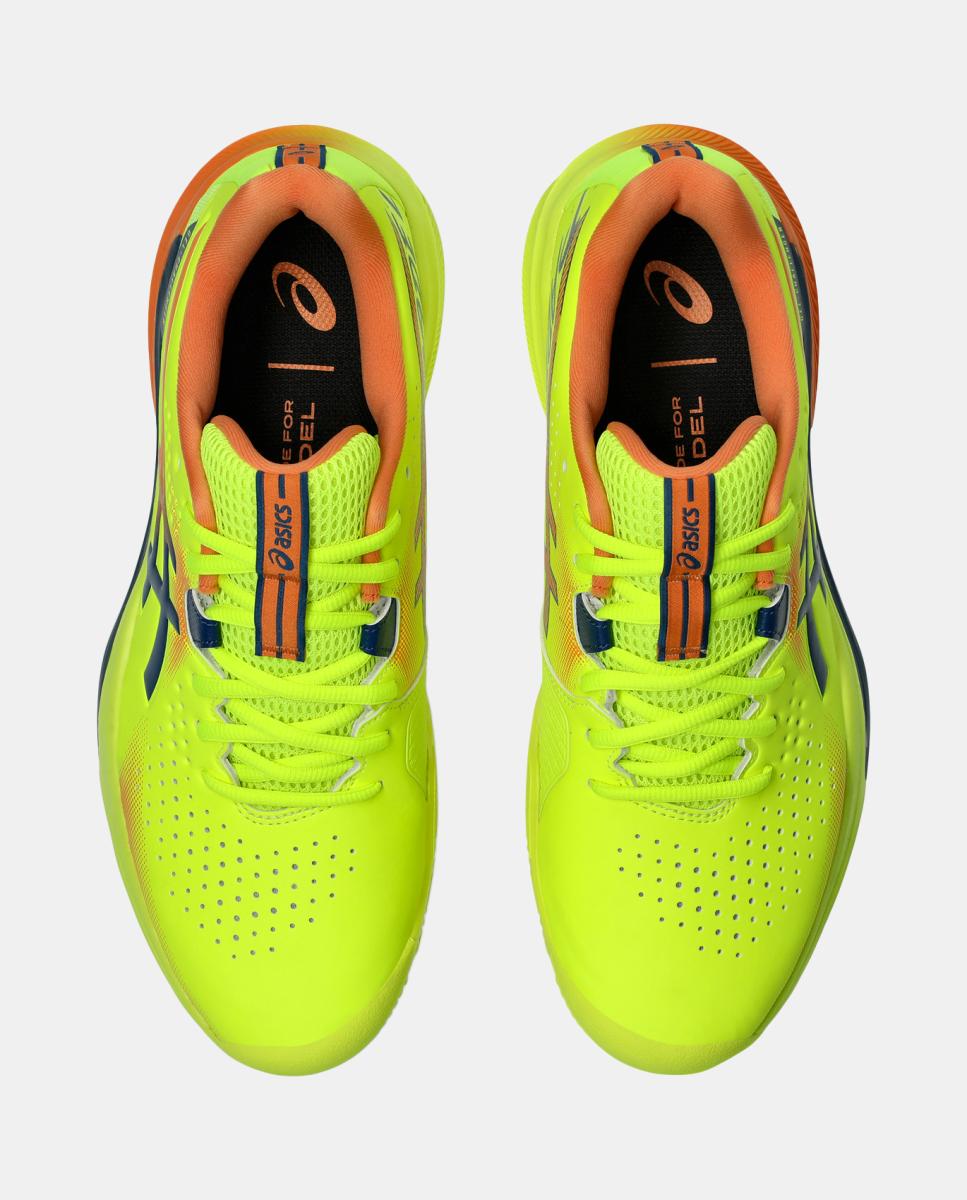 SApatilhas de Padel de Homem Gel-Challenger 15 Padel L.E. Asics Amarelo / Azul-4