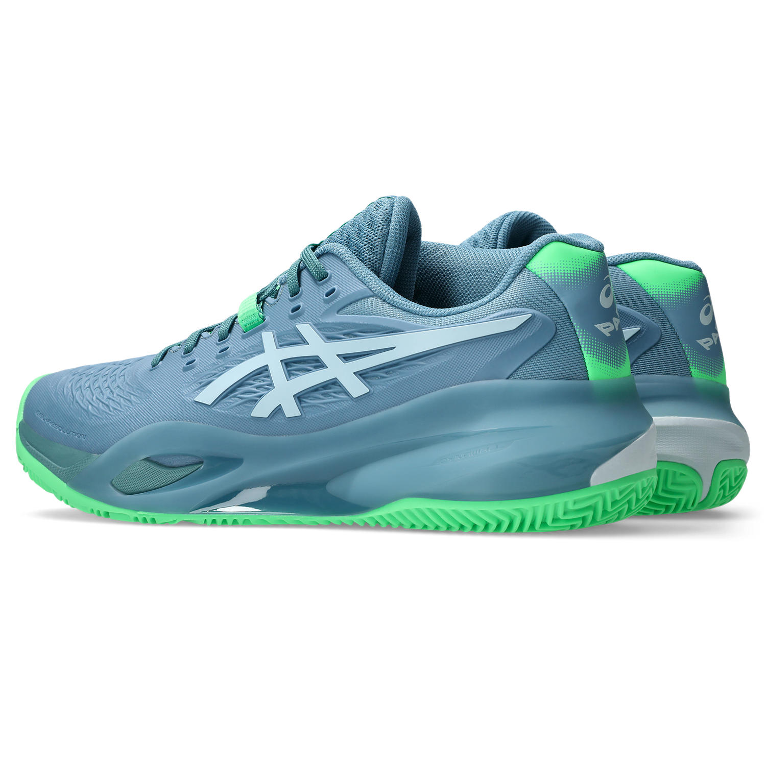 Sapatilhas de Padel de Homem Gel-Resolution X Padel Azul / Cinzento-4