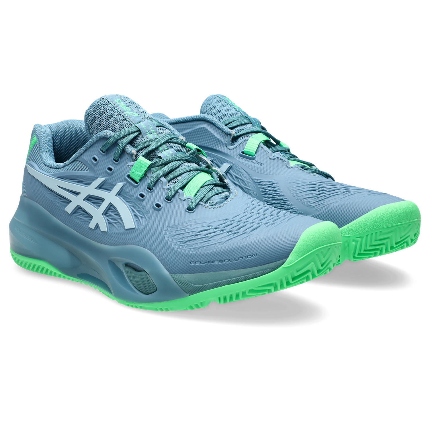 Sapatilhas de Padel de Homem Gel-Resolution X Padel Azul / Cinzento-5