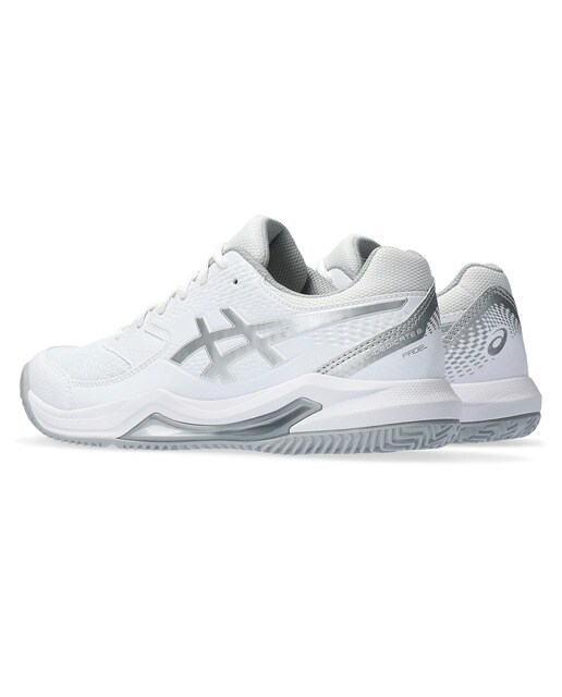 Sapatilhas de Padel de Mulher GEL-Dedicate 8 Padel Branco / Cinzento-5