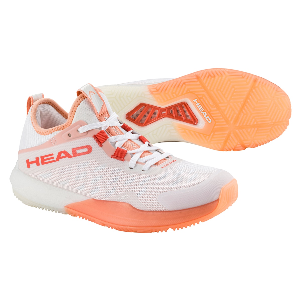 Sapatilhas de Padel de Mulher Motion Pro Padel Branco / Coral-2