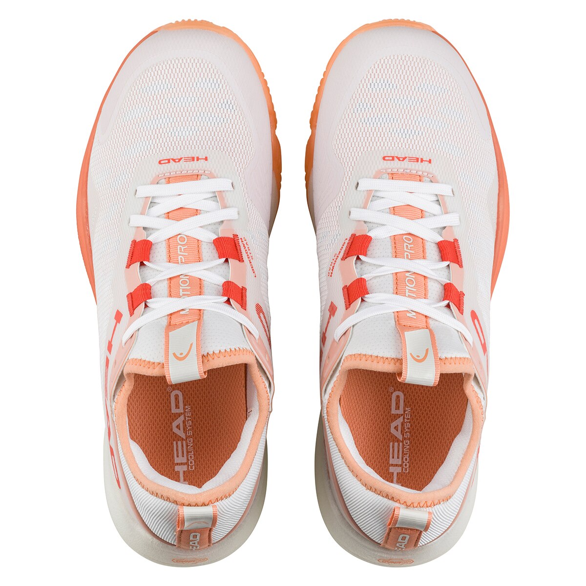 Sapatilhas de Padel de Mulher Motion Pro Padel Branco / Coral-3