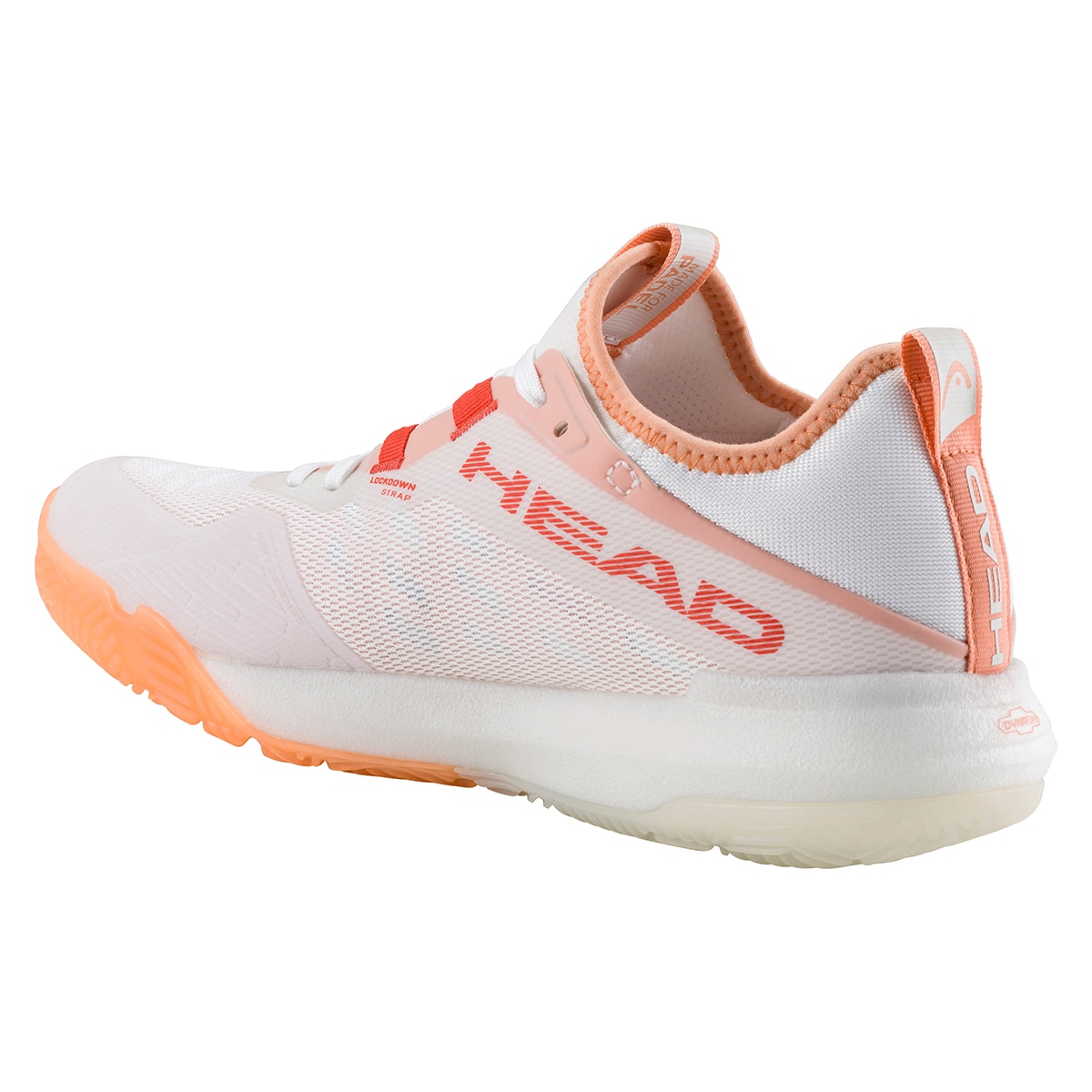 Sapatilhas de Padel de Mulher Motion Pro Padel Branco / Coral-4