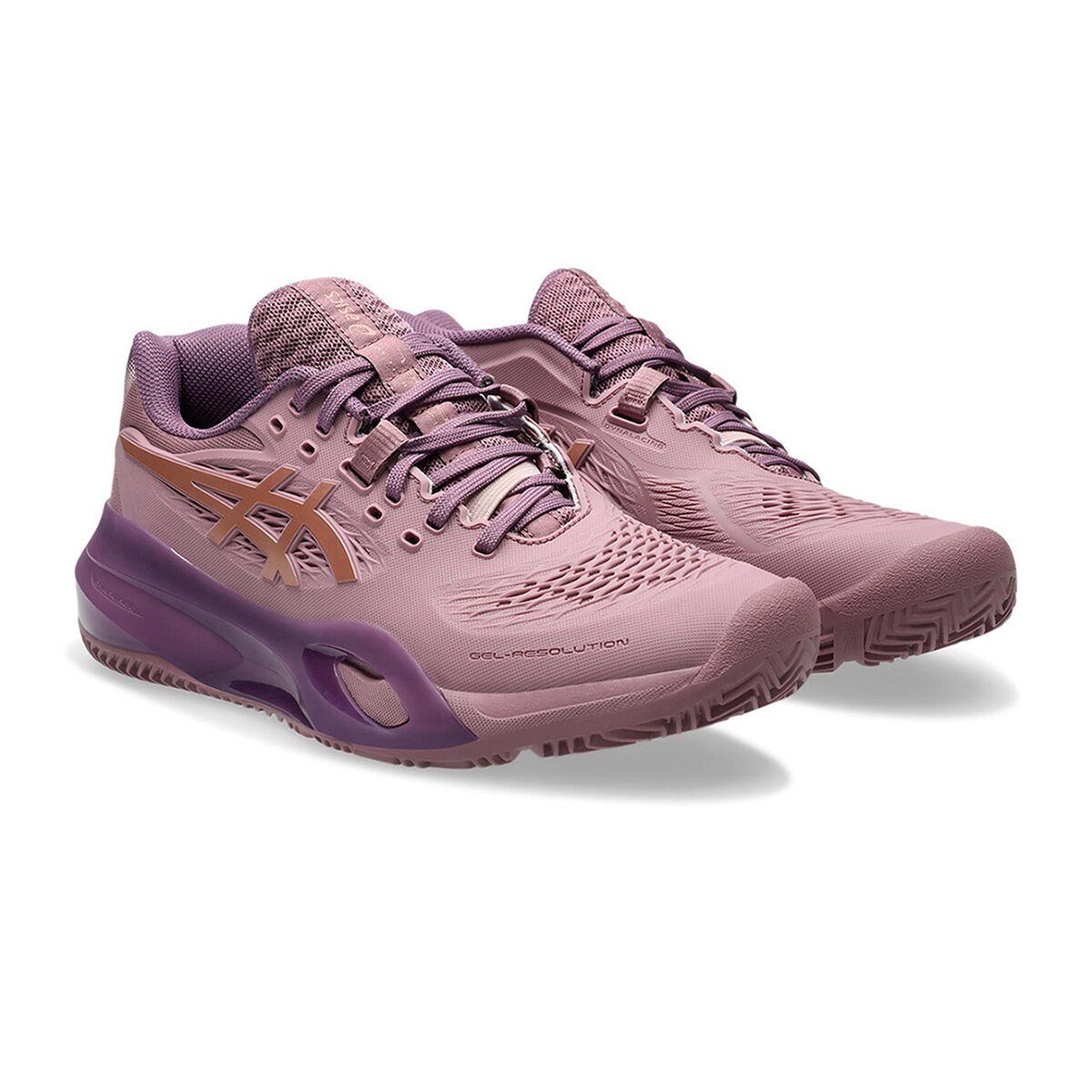 Sapatilhas de Padel de Mulher Gel-Resolution X Padel Roxo-2