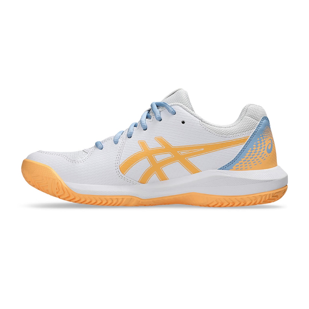 Sapatilhas de Padel de Mulher Gel-Dedicate 8 Padel Branco / Laranja-4