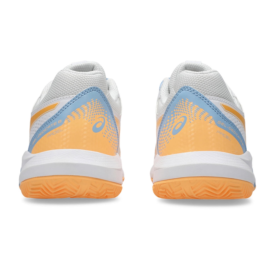 Sapatilhas de Padel de Mulher Gel-Dedicate 8 Padel Branco / Laranja-7