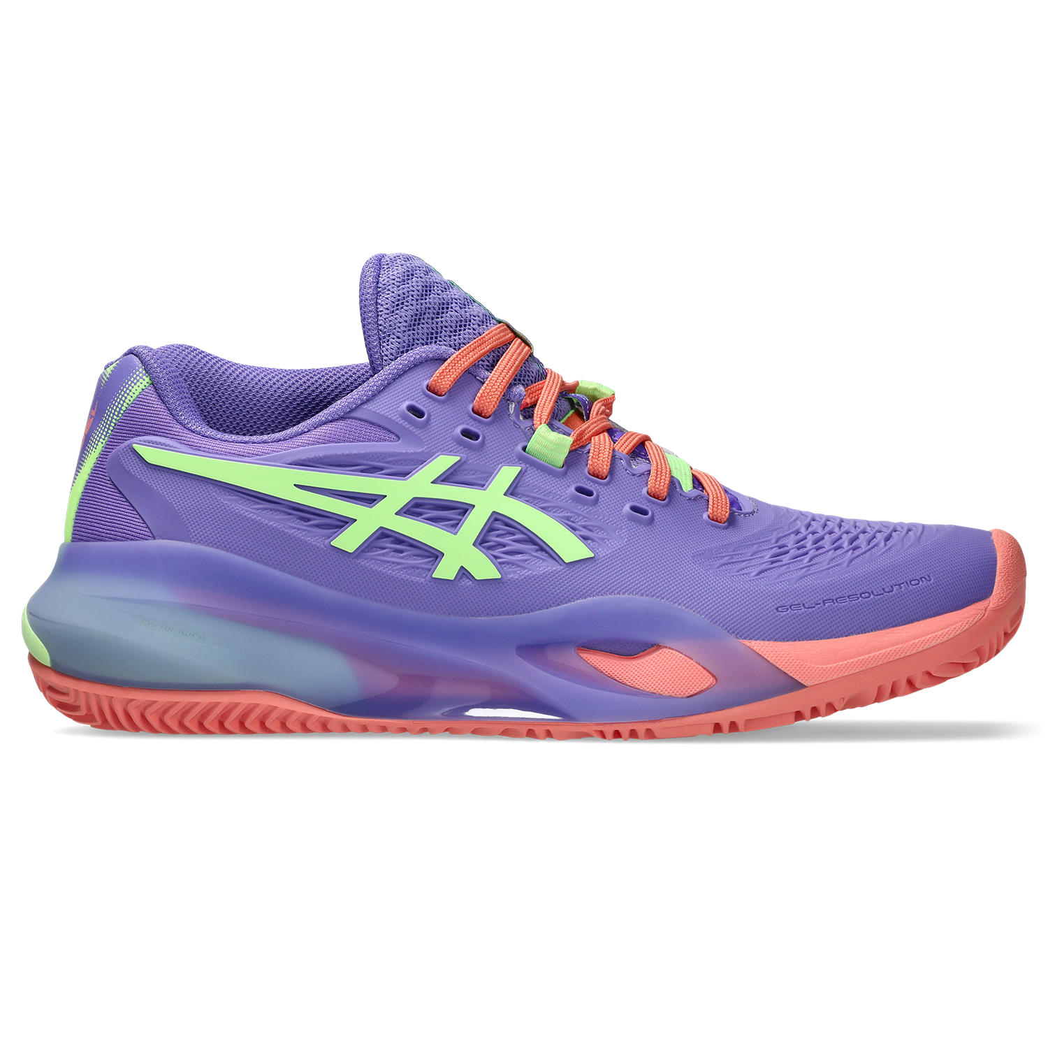 Sapatilhas de Padel de Mulher Gel-Resolution X Padel Roxo / Verde-1