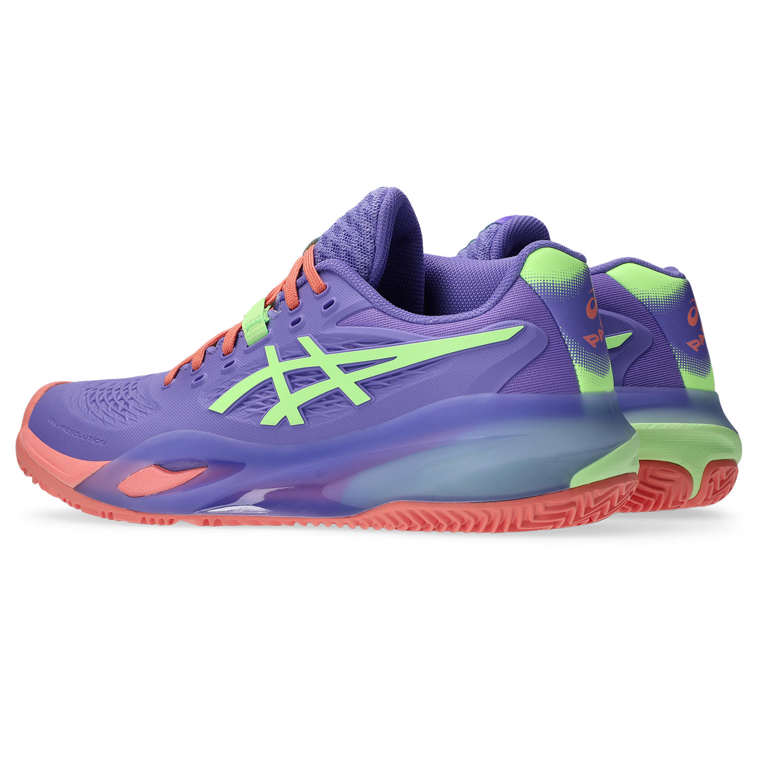 Sapatilhas de Padel de Mulher Gel-Resolution X Padel Roxo / Verde-4