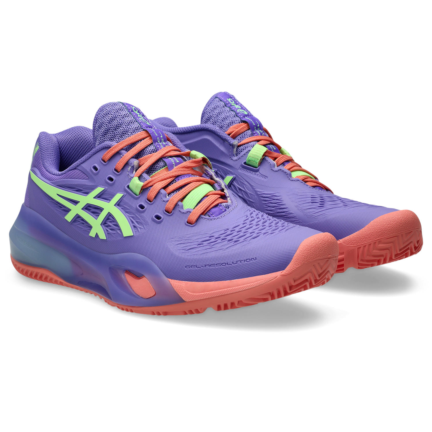 Sapatilhas de Padel de Mulher Gel-Resolution X Padel Roxo / Verde-5