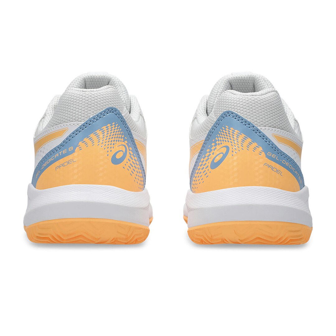 Sapatilhas Infantis de Padel Gel-Dedicate 8 Padel GS Branco / Laranja-7