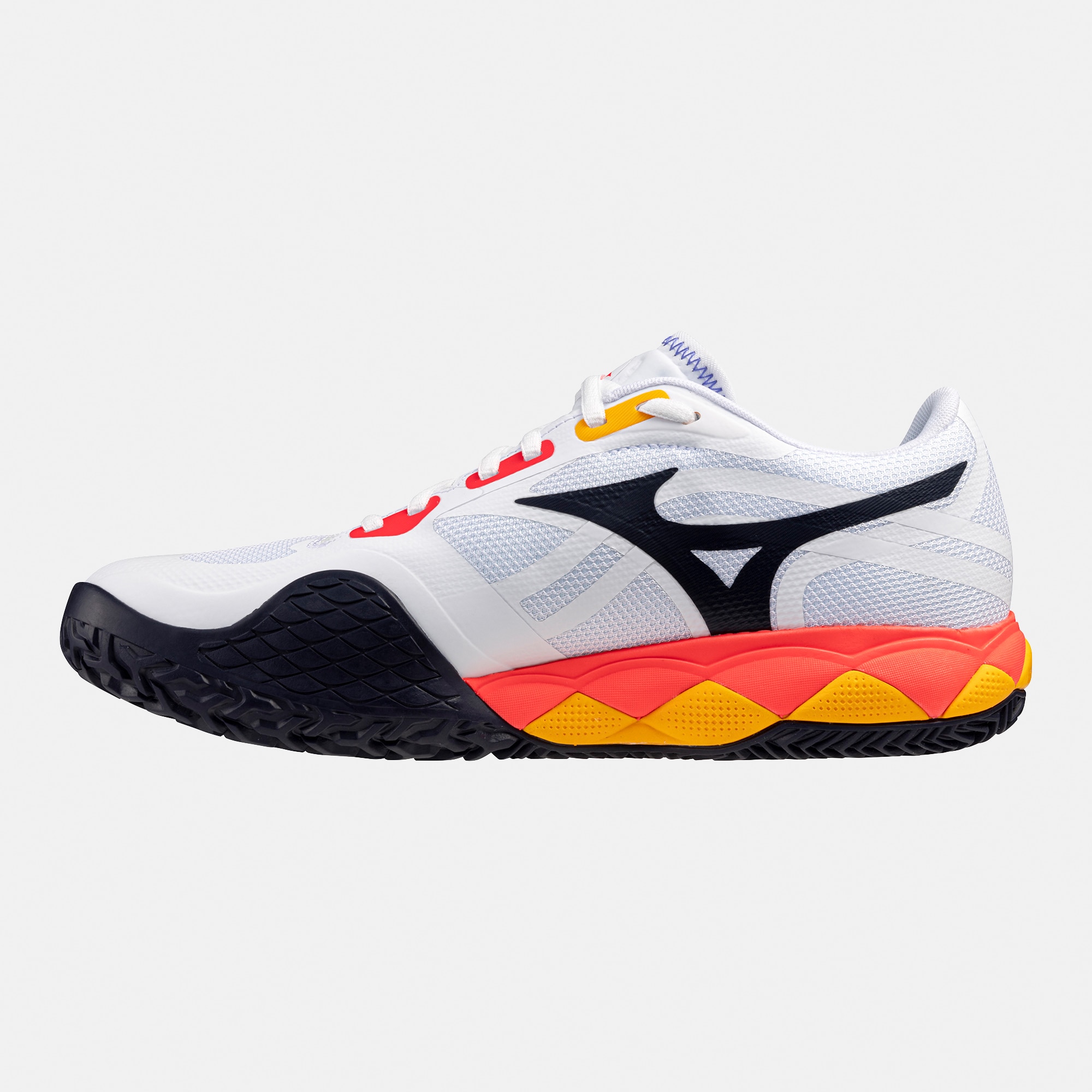 Sapatilhas de Ténis/Padel Wave Enforce Tour 2 CC Branco / Laranja-2