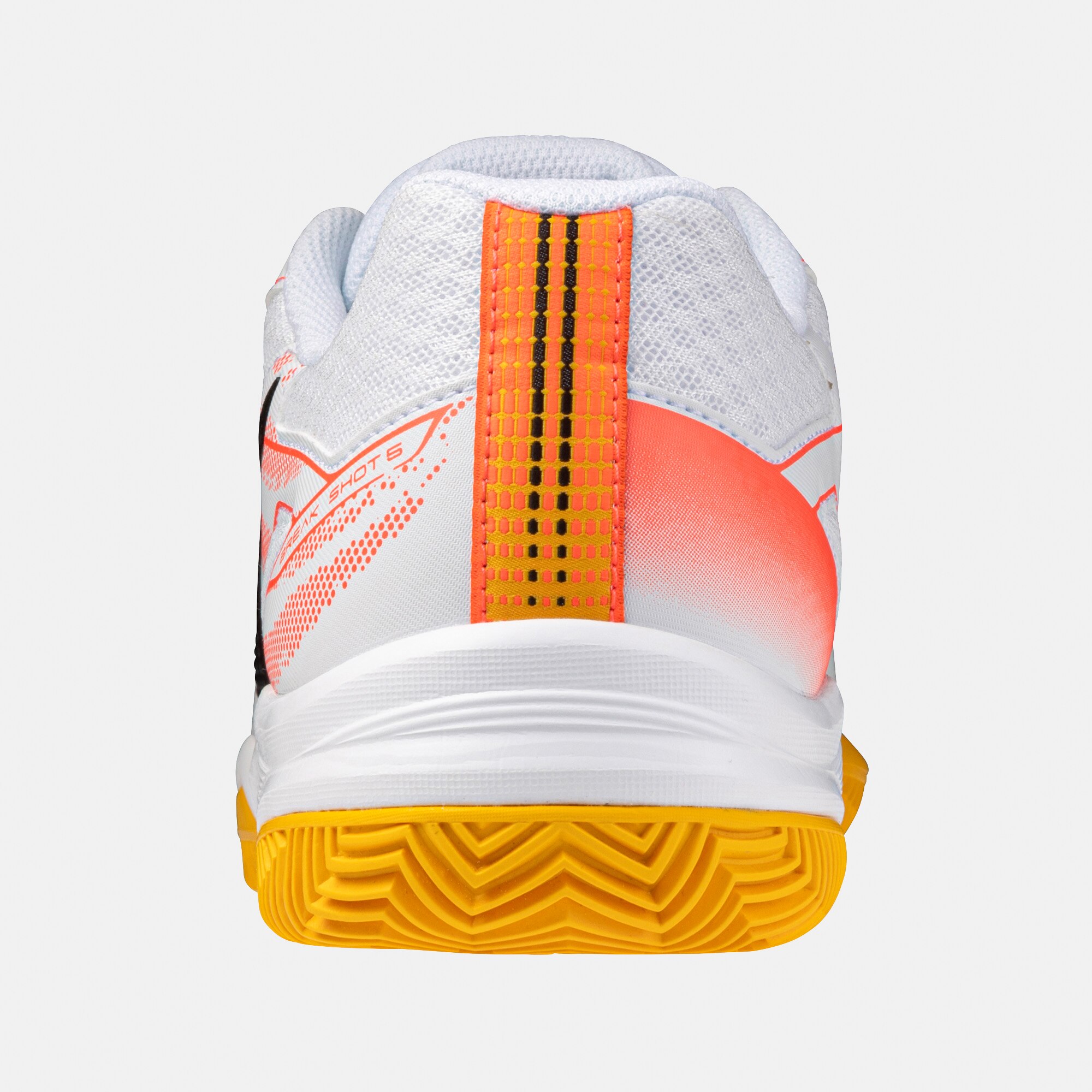 Sapatilhas de Ténis/Padel Break Shot 5 CC Branco / Laranja-5