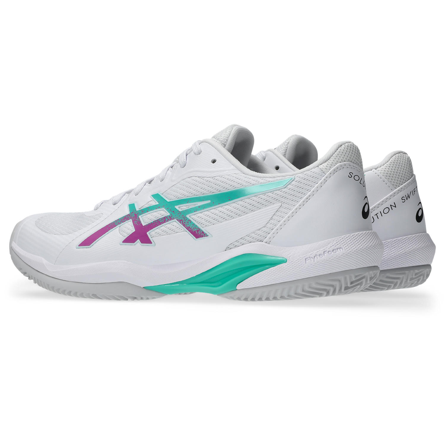 Sapatilhas de Tenis de Homem Solution Swift FF 2 Clay Branco / Rosa-4