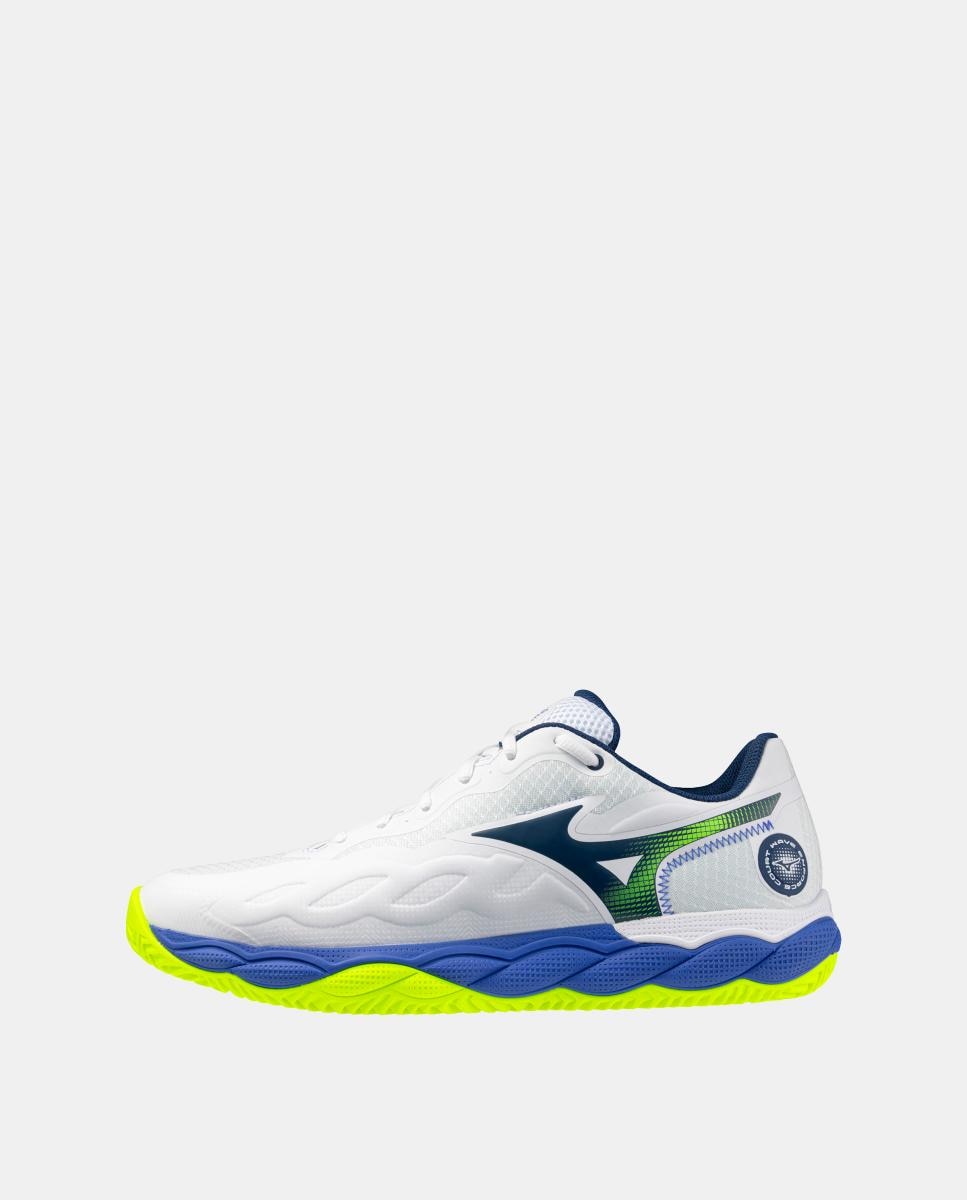 Sapatilhas de Ténis de Homem Wave Enforce Court Cc Branco / Azul-4
