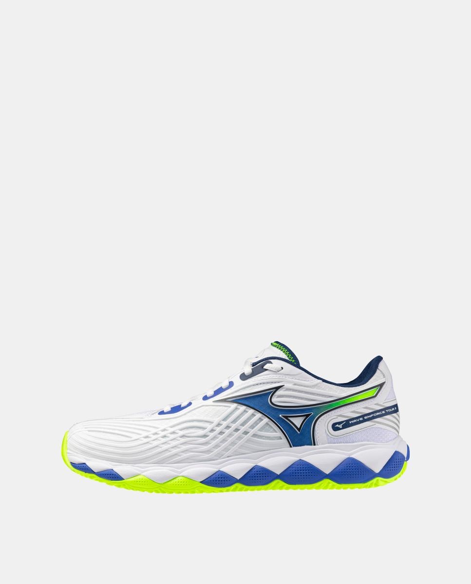 Sapatilhas de Ténis de Homem Wave Enforce Tour 2 Cc Branco / Azul-4