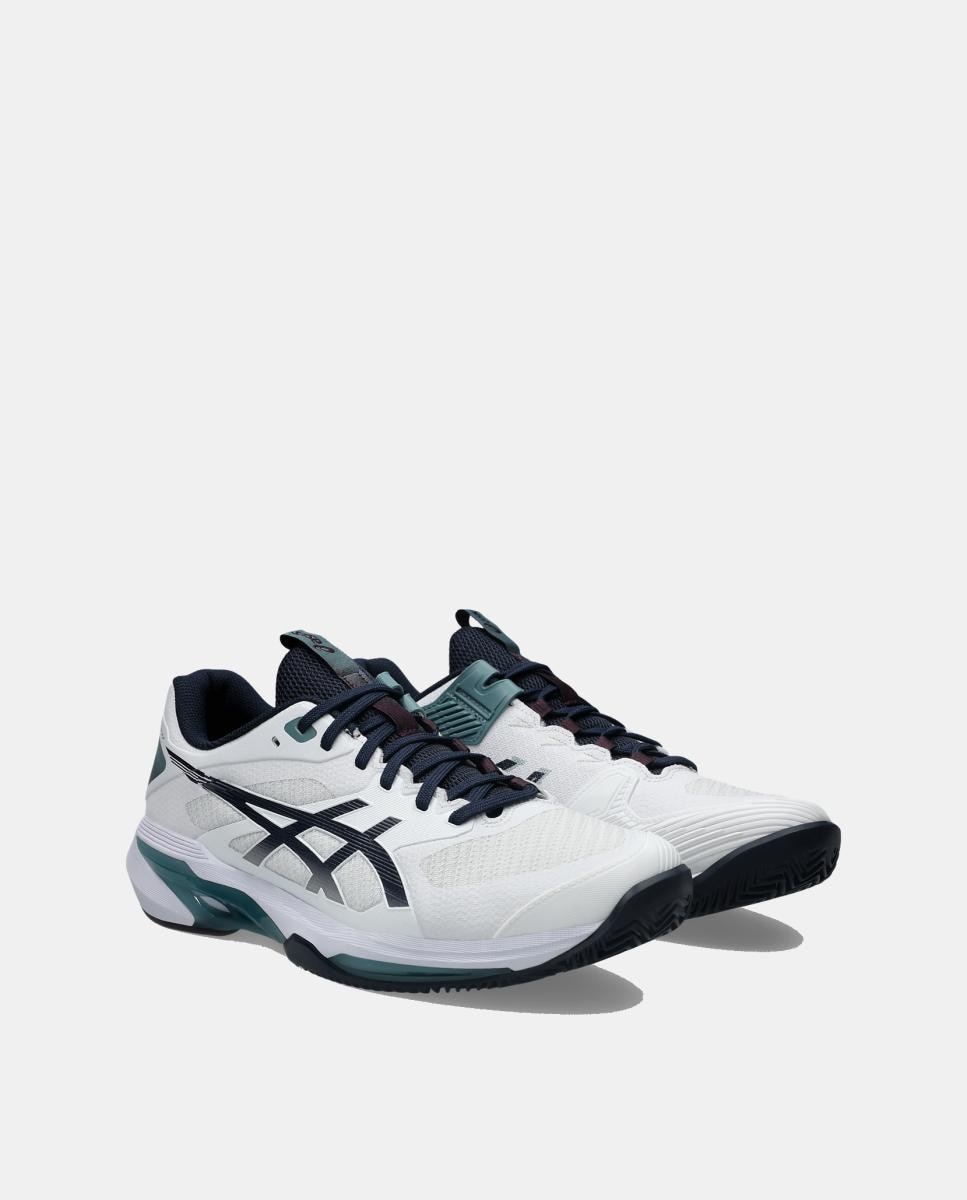 Sapatilhas  Solution Speed Ff 4 Clay Asics Branco / Azul-marinho-2