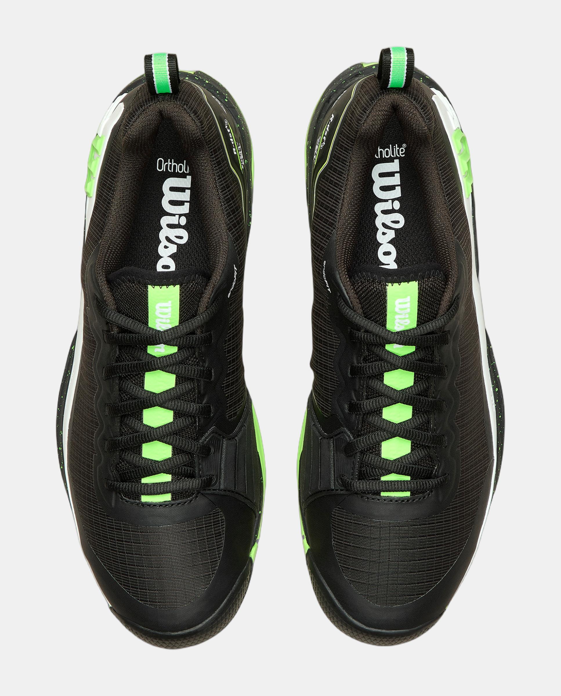 Sapatilhas de Tenis de Homem Rush Pro 4.5 Clay Tp Wilson Preto / Verde-3