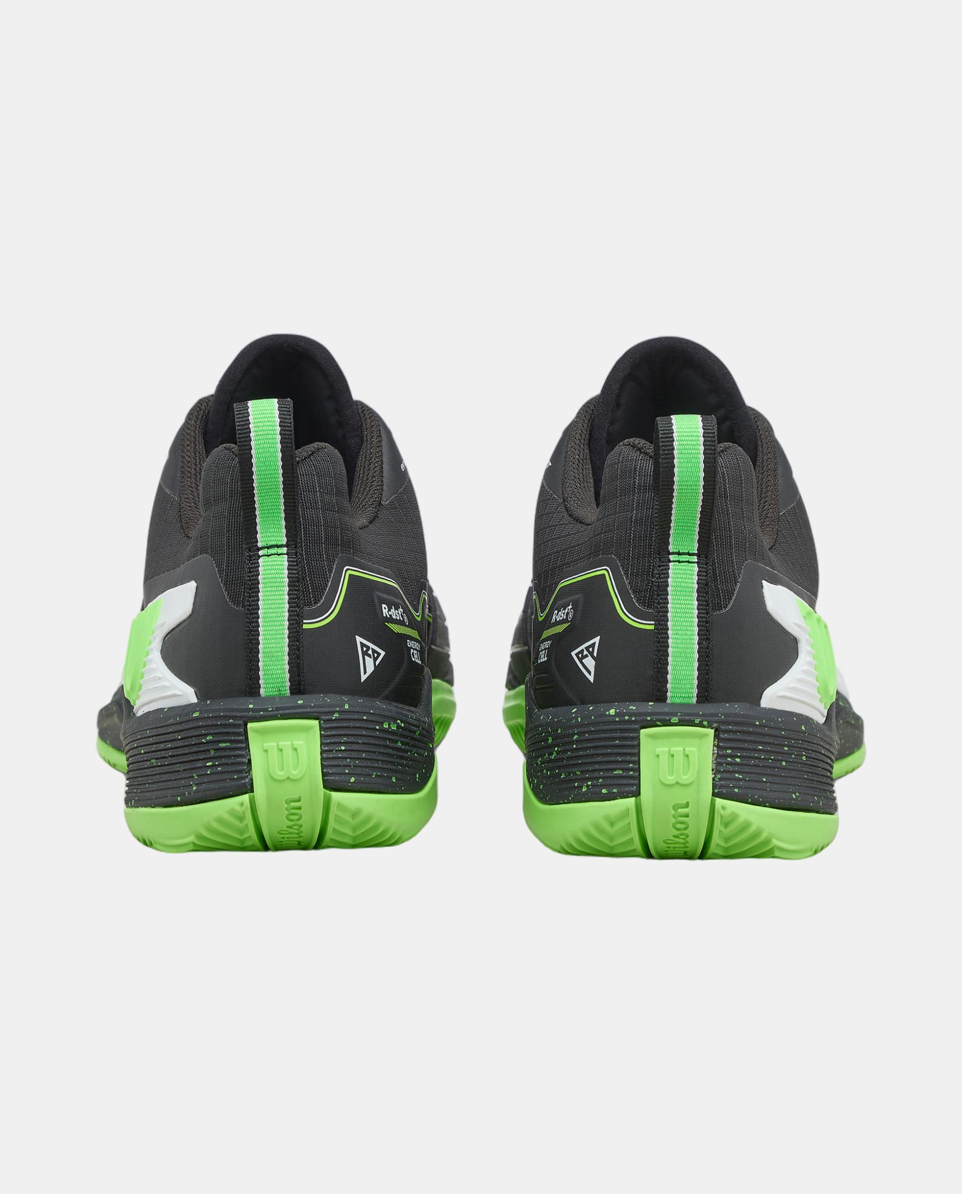 Sapatilhas de Tenis de Homem Rush Pro 4.5 Clay Tp Wilson Preto / Verde-5
