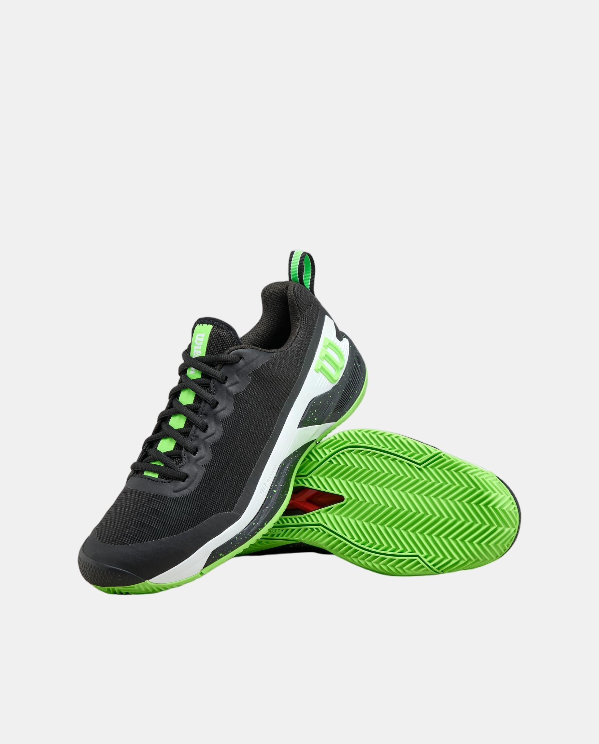 Sapatilhas de Tenis de Homem Rush Pro 4.5 Clay Tp Wilson Preto / Verde-9