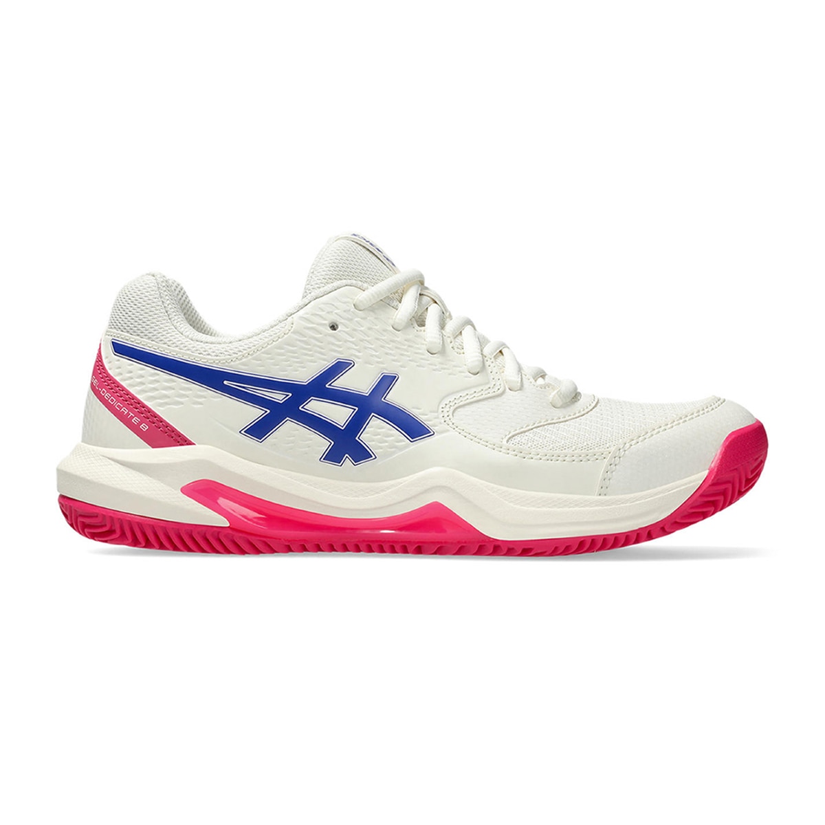 Sapatilhas de Ténis de Mulher Gel-Dedicate 8 Clay Branco / Azul-1