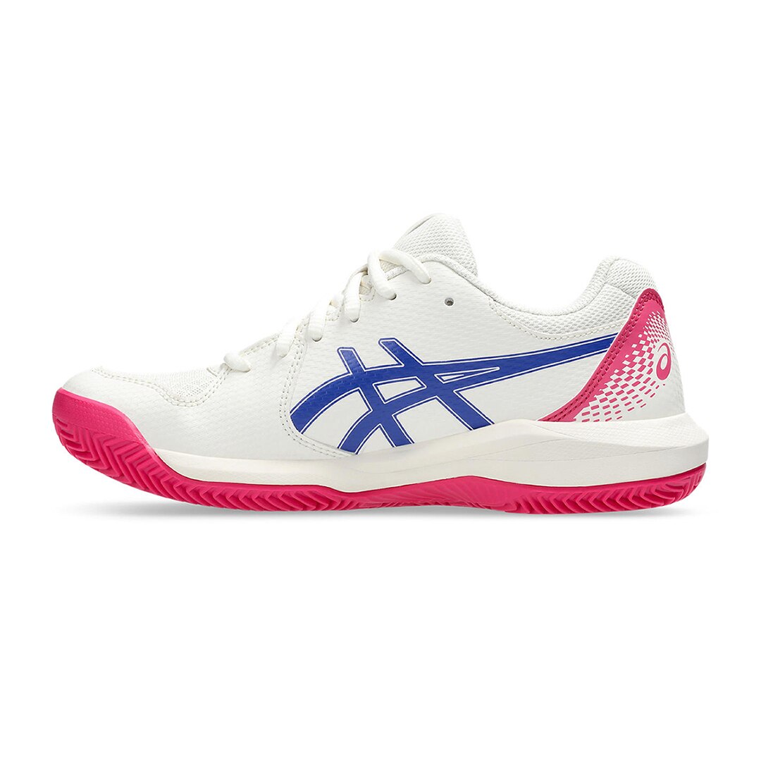 Sapatilhas de Ténis de Mulher Gel-Dedicate 8 Clay Branco / Azul-4