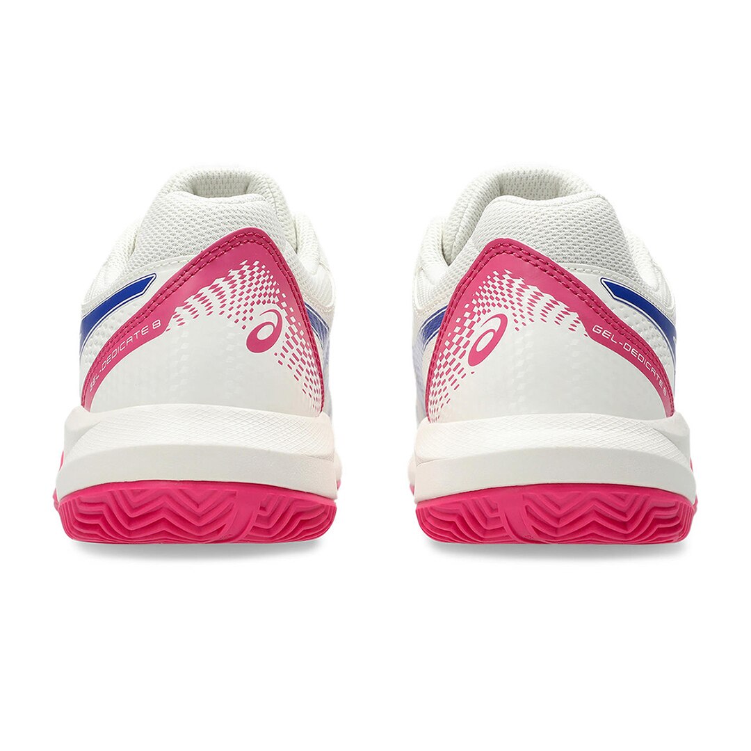 Sapatilhas de Ténis de Mulher Gel-Dedicate 8 Clay Branco / Azul-7