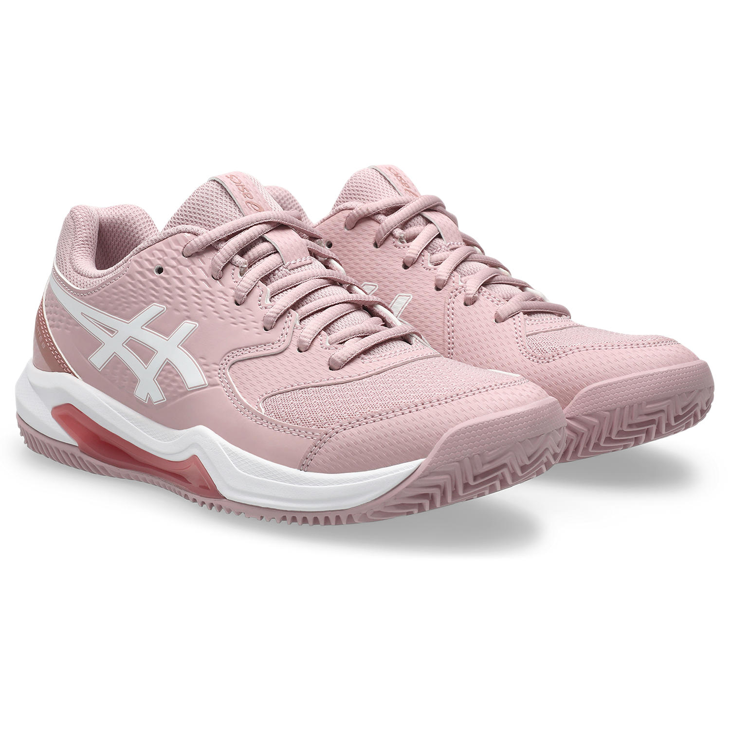 Sapatilhas de Ténis de Mulher Gel-Dedicate 8 Clay Rosa / Branco-5