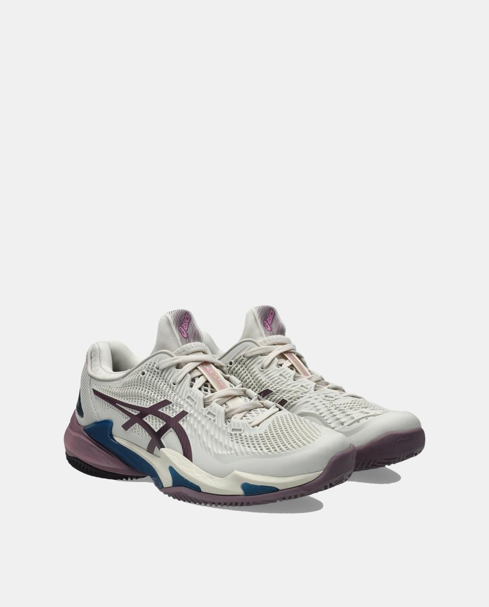 Sapatilhas  Court Ff 3 Clay Asics Branco/Roxo-2