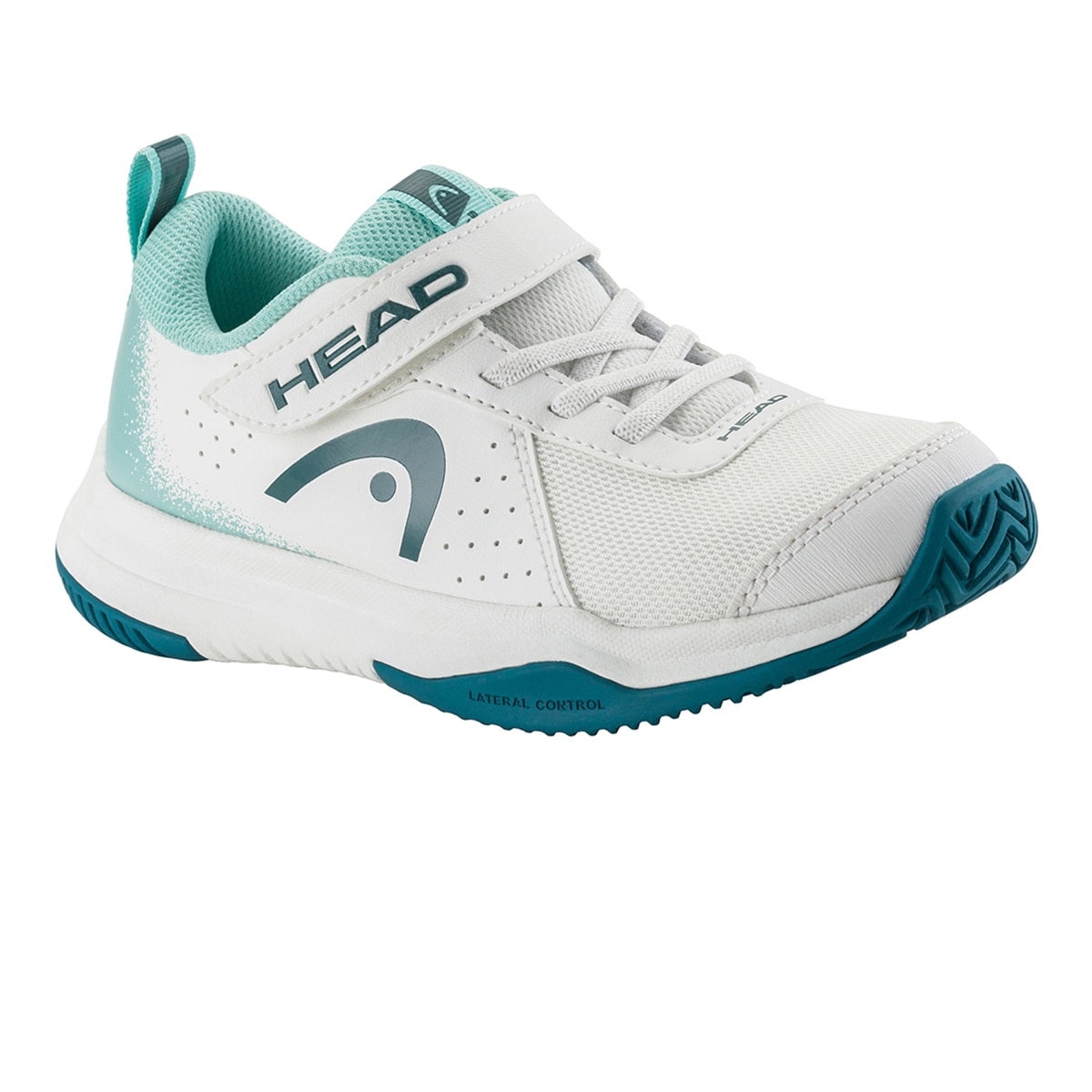 Sapatilhas Junior Sprint Velcro 4.0 Branco / Azul-1