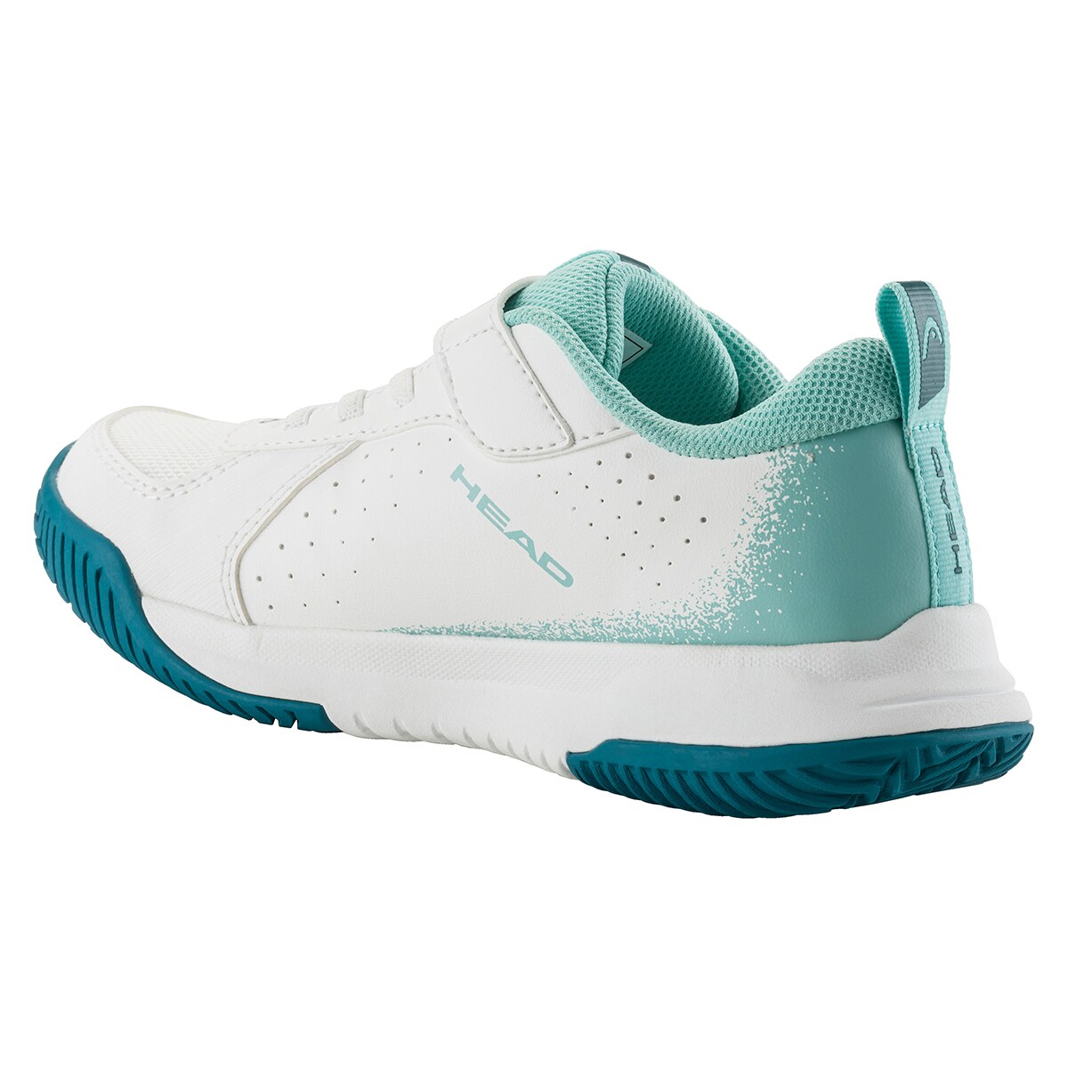 Sapatilhas Junior Sprint Velcro 4.0 Branco / Azul-4