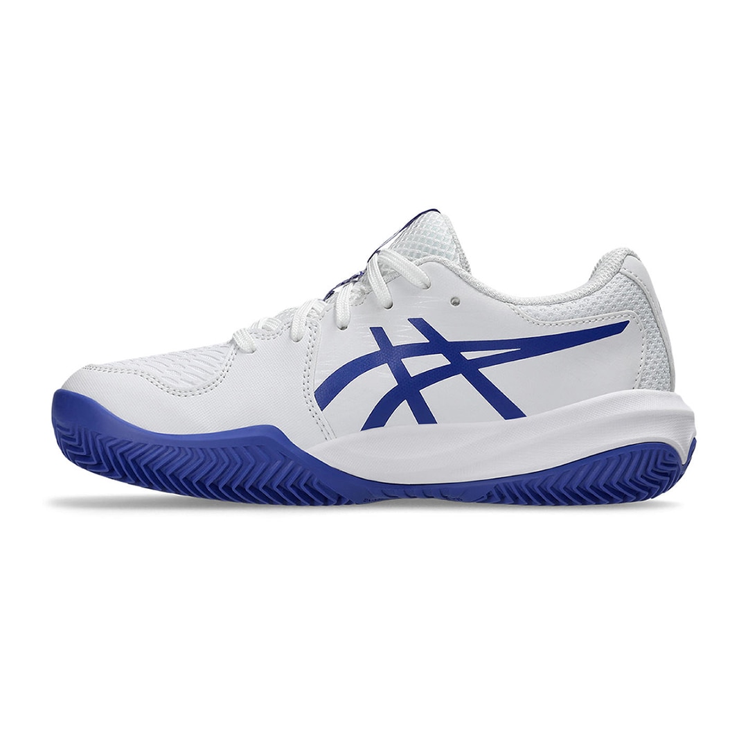 Sapatilhas Infantis de Ténis Gel-Resolution X GS Clay Branco / Azul-4