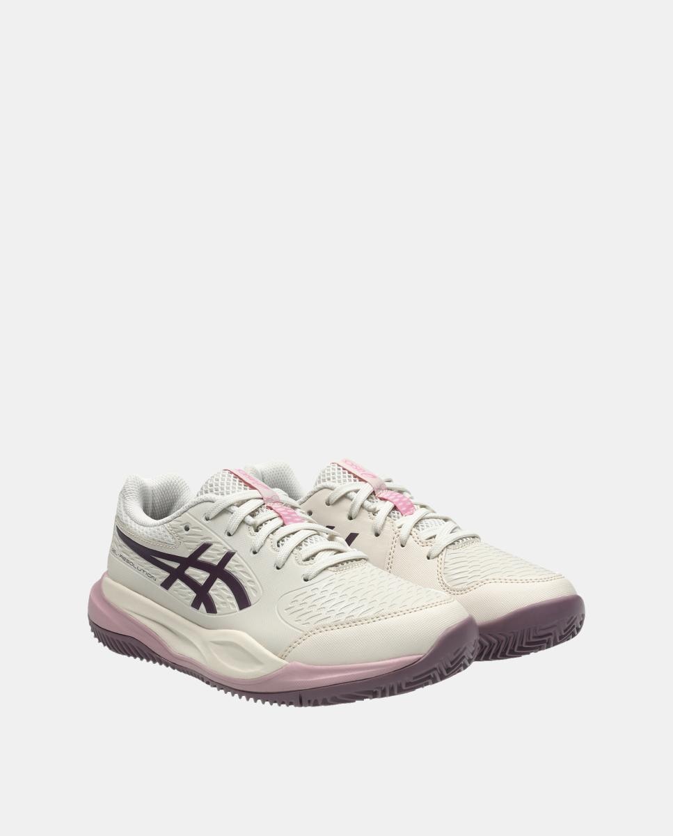 Sapatilhas Infantil Gel-Resolution X Gs Clay Asics Branco/Roxo-2