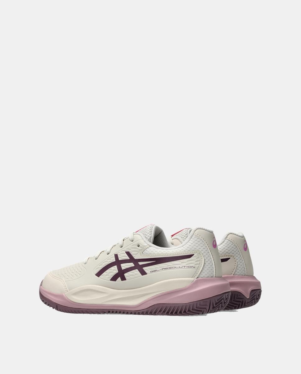 Sapatilhas Infantil Gel-Resolution X Gs Clay Asics Branco/Roxo-6