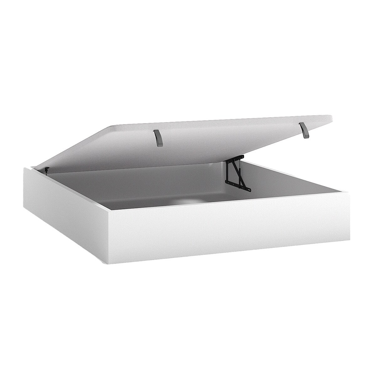 Estructura para cama doble con arcón Alan El Corte Inglés - Blanco polar Blanco polar-2