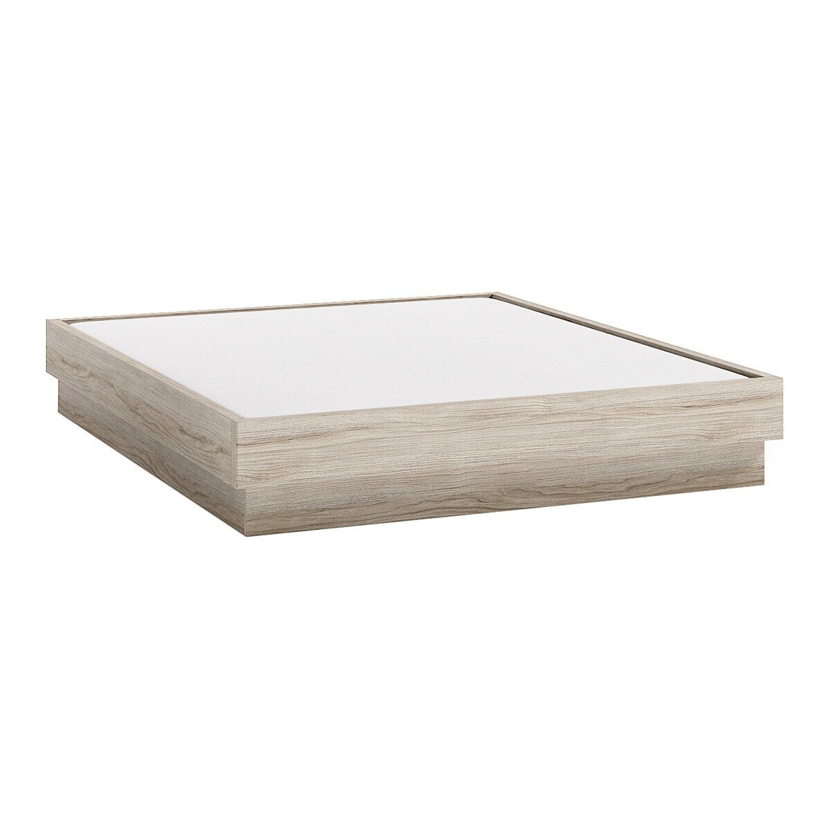 Estrutura para Cama de Casal com Baú e Pé Decorativo Alan Carvalho-3