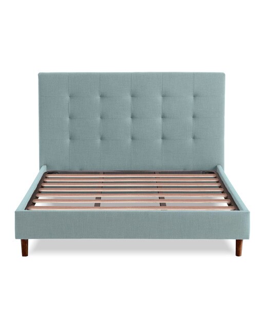 Cama doble tapizada con somier Balmoral El Corte Inglés - Bérgamo / Agua Cama 150 x 190 cm Bérgamo / Agua-2