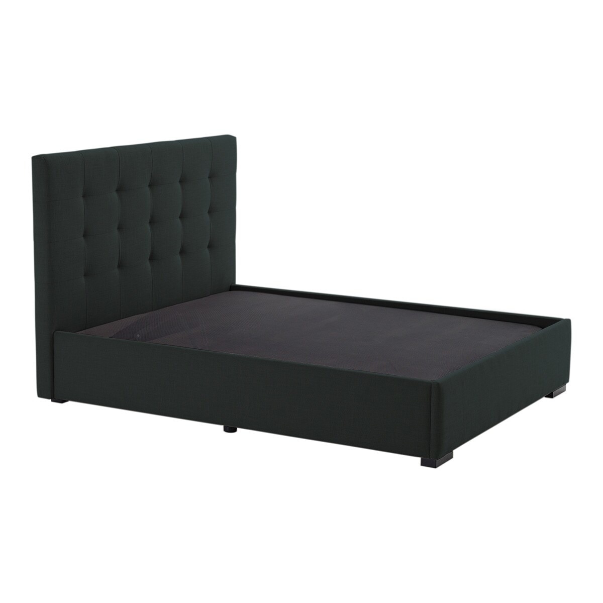 Imagem 0 de Cama de Casal Estofada com Baú Rebatível Balmoral