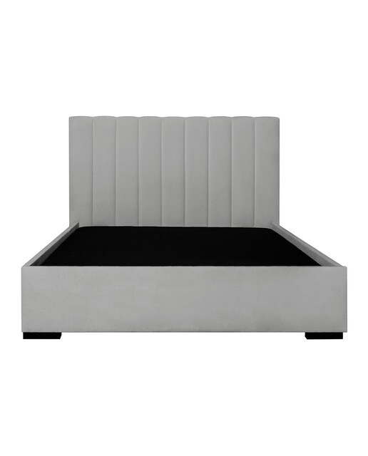 Imagen 2 de Cama doble tapizada con arcón abatible Montana El Corte Inglés - Atlas / Gris Cama 150 x 190 cm Atlas / Gris