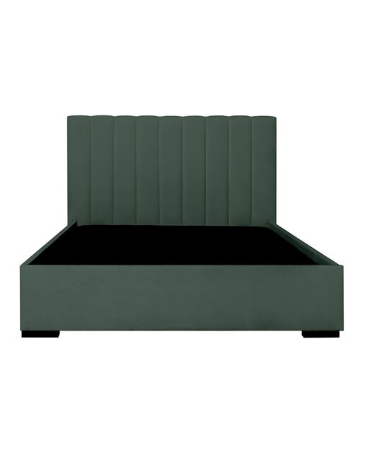 Imagen 2 de Cama doble tapizada con arcón abatible Montana El Corte Inglés - Atlas / Verde botella Cama 150 x 190 cm Atlas / Verde botella