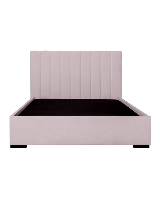 Imagen 2 de Cama doble tapizada con arcón abatible Montana El Corte Inglés - Atlas / Rosa claro Cama 150 x 190 cm Atlas / Rosa claro