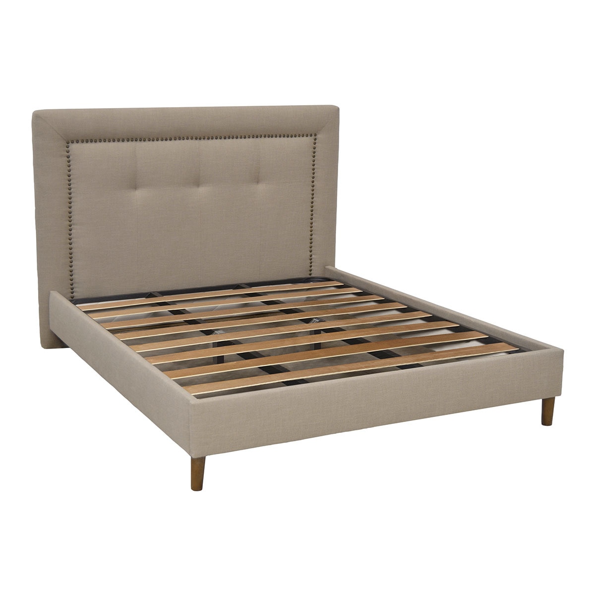 Imagem 0 de Cama de Casal Estofada com Sommier Alexandria